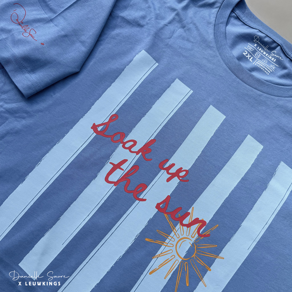 T-shirt Soak up the sun Printed