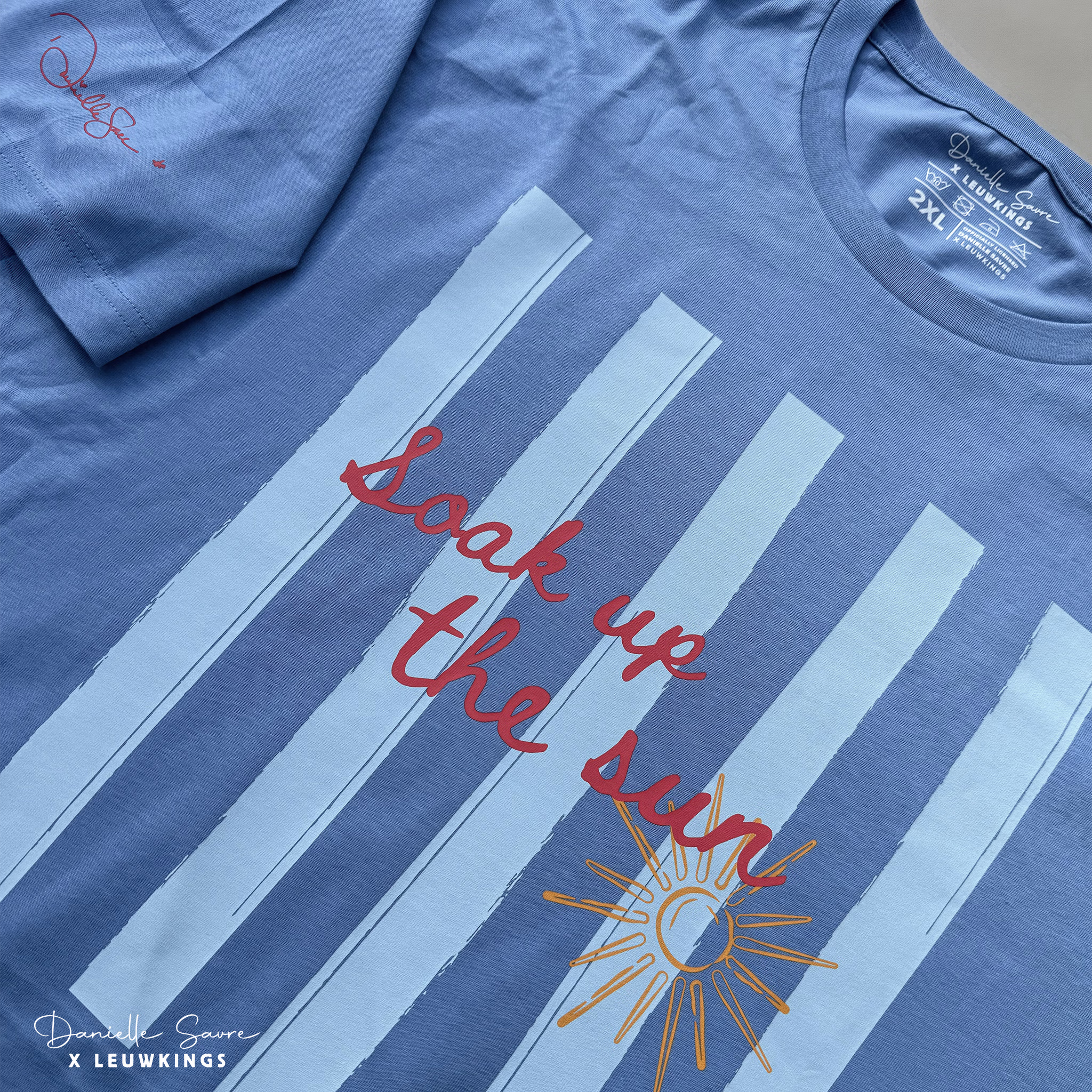 T-shirt Soak up the sun Printed